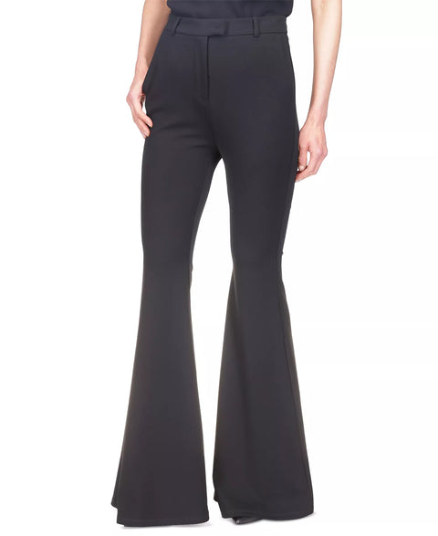 Michael Kors Women's Black Women's High-Waist Flared Pants| Michael Kors In Lebanon