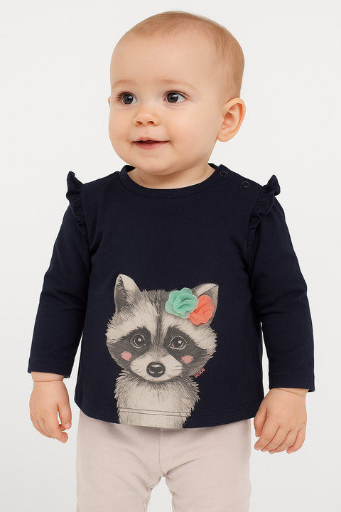 S.Oliver Baby Girl Navy Blouse | S.Oliver In Lebanon