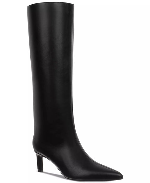 On 34th Women's Black Rachelle Wide-Calf Stovepipe Knee High Boots | On 34th In Lebanon