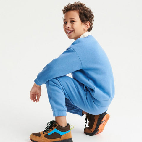 Reserved Boy's Blue Oversized Sweatpants | Reserved In Lebanon