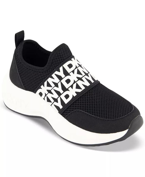 DKNY Girl's Black & White Taylor Sporty Sneakers |DKNY In Lebanon
