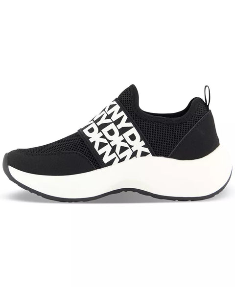 DKNY Girl's Black & White Taylor Sporty Sneakers |DKNY In Lebanon