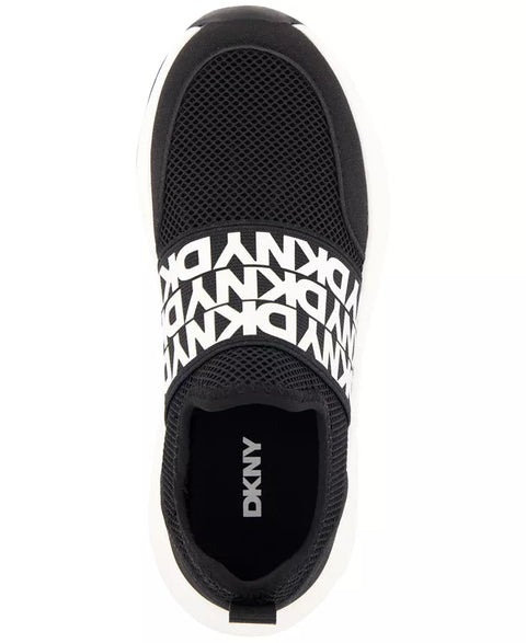 DKNY Girl's Black & White Taylor Sporty Sneakers |DKNY In Lebanon