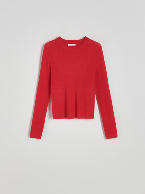 Reserved Women's Red Alpaca Blend Sweater | Reserved In Lebanon