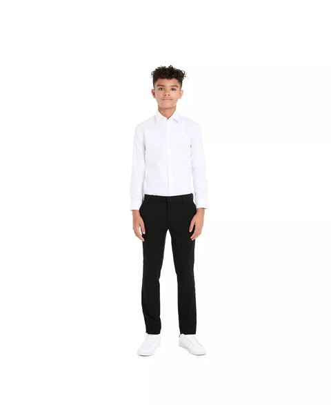 Kenneth Cole Reaction Boy's White  Classic Fit Dress Shit | Kenneth Cole Reaction In Lebanon