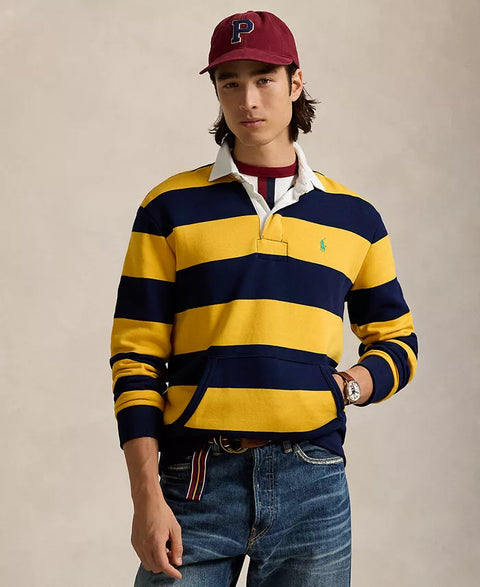 Polo Ralph Lauren Big Boy's Multicolor Striped Fleece Rugby Sweatshirt |Polo Ralph Lauren In Lebanon