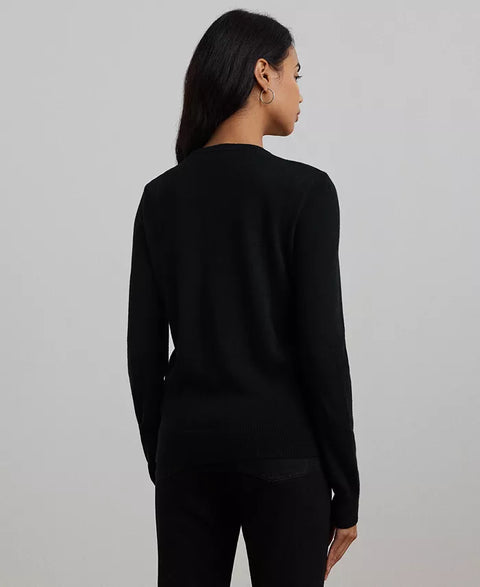 Lauren Ralph Lauren Women's Multicolor Geo-Print Cotton-Blend Cardigan |Lauren Ralph Lauren In Lebanon