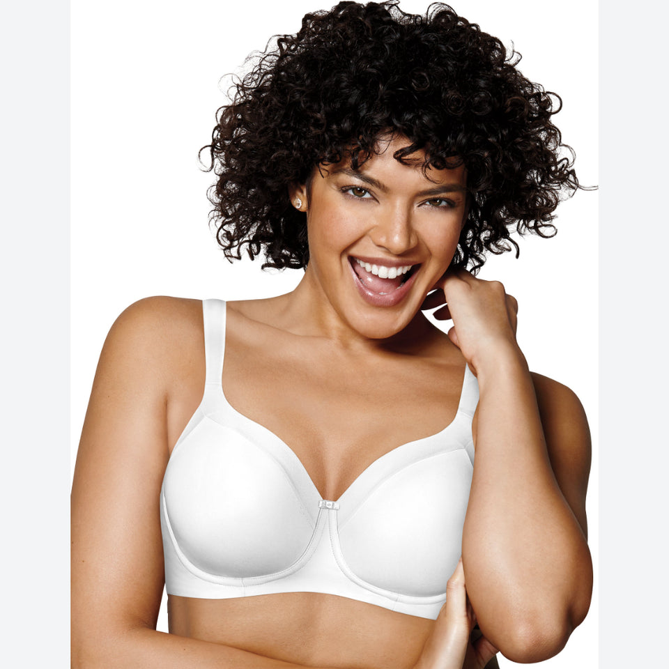 Playtex Women's White Secrets Shaping Balconette Wire-Free Bra