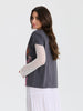Sinsay Women's Dark Grey T-Shirt With Print | Sinsay In Lebanon
