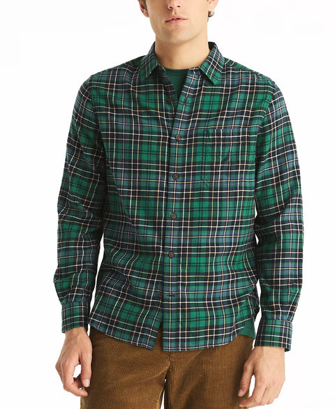 Nautica Men's Navy Classic-Fit Plaid Button-Down Shirt | Nautica In Lebanon