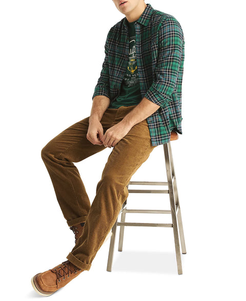 Nautica Men's Navy Classic-Fit Plaid Button-Down Shirt | Nautica In Lebanon