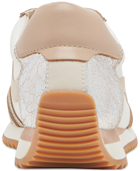 Dolce Vita Women's White & Silver B.ntcd Lace-Up Retro Jogger Sneakers | Dolce Vita In Lebanon