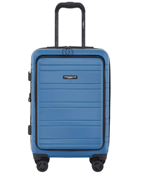 Travelers Club Unisex Blue Discovery 2-Piece Expandable Rolling Carry-On Luggage Set | Travelers Club In Lebanon