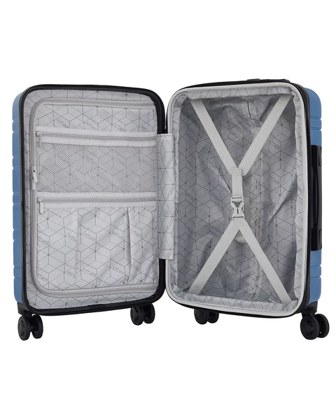 Travelers Club Unisex Blue Discovery 2-Piece Expandable Rolling Carry-On Luggage Set | Travelers Club In Lebanon