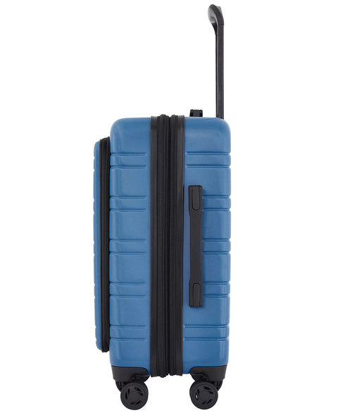 Travelers Club Unisex Blue Discovery 2-Piece Expandable Rolling Carry-On Luggage Set | Travelers Club In Lebanon