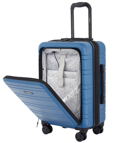 Travelers Club Unisex Blue Discovery 2-Piece Expandable Rolling Carry-On Luggage Set | Travelers Club In Lebanon