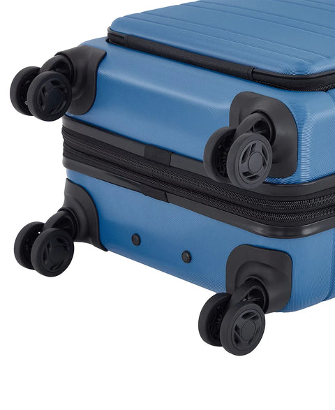Travelers Club Unisex Blue Discovery 2-Piece Expandable Rolling Carry-On Luggage Set | Travelers Club In Lebanon