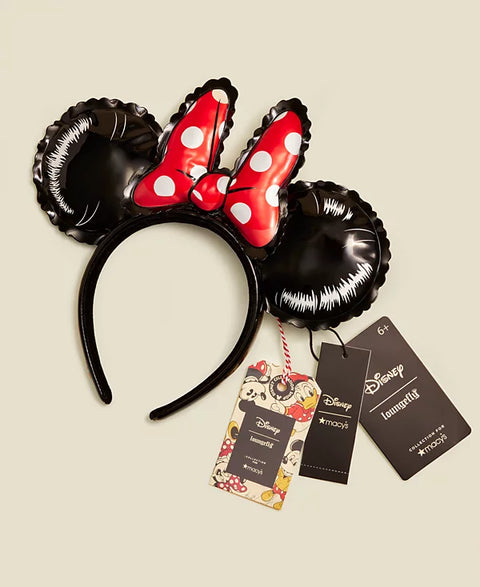 Loungefly Disney Girl's Black Minnie Mouse Parade Balloon Ear Headband | Loungefly Disney In Lebanon