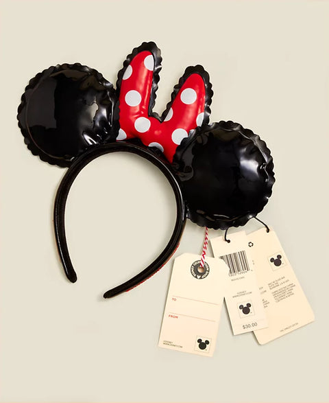 Loungefly Disney Girl's Black Minnie Mouse Parade Balloon Ear Headband | Loungefly Disney In Lebanon