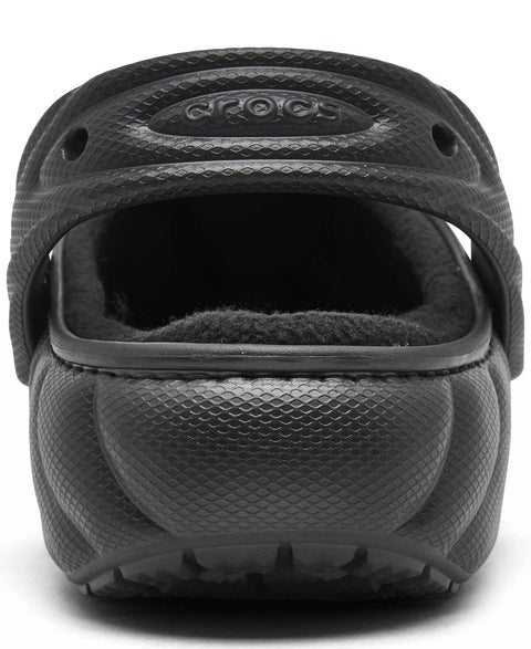 Crocs Men's Black Classic Lined Overpuff Clogs Summer Slippers  | Crocs in Lebanon