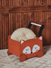 Sinsay Red Fox Themed Storage Box On Wheels | Sinsay In Lebanon