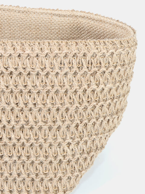 Sinsay Beige Jute Storage Bag | Sinsay In Lebanon