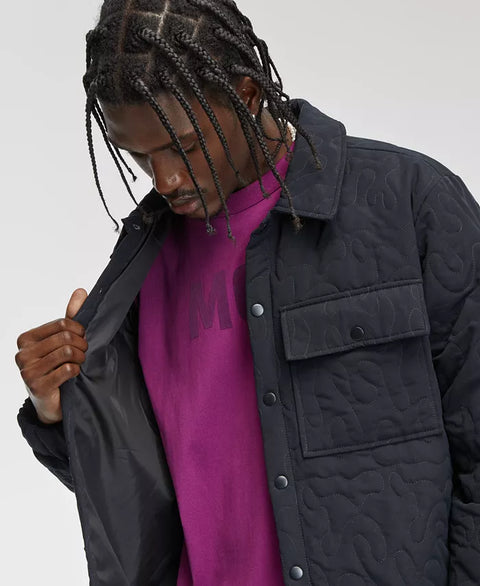 Mode of One Men's Black Quilted Jacket |Mode of One In Lebanon