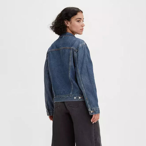 Levi’s Women's Blue Ex-boyfriend Trucker Jacket | Levi’s in Lebanon