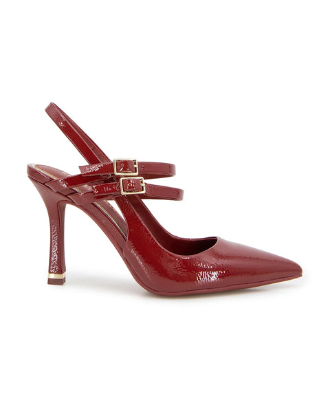 Kenneth Cole New York Women's Rio Red Patent Raquel Slingback Pumps | Kenneth Cole In Lebanon