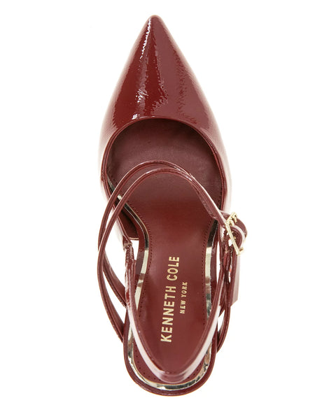 Kenneth Cole New York Women's Rio Red Patent Raquel Slingback Pumps | Kenneth Cole In Lebanon