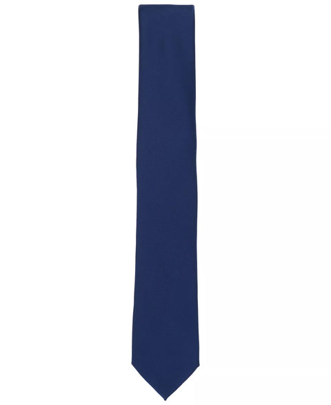 Bar III Men's Dark Navy Logan Solid Tie  | Bar III In Lebanon