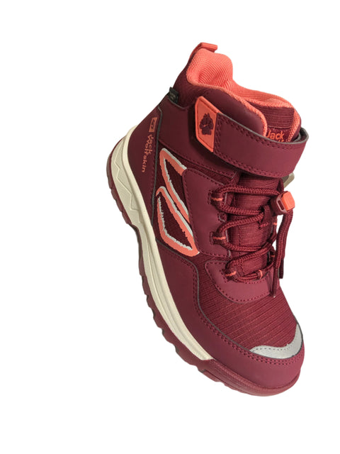 Jack Wolfskin Girl's Burgundy Sunset Hike Texapore Mid K Sneakers |Jack Wolfskin in Lebanon