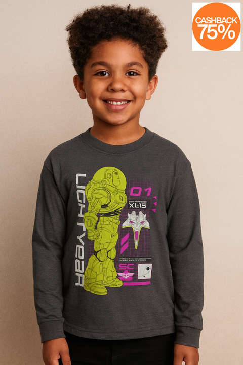 Disney Boy's Gray Sweatshirt  ABFK2281