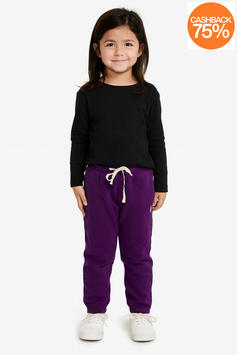 Polo Ralph Lauren Girl's Plum Sweatpants ABFK1915