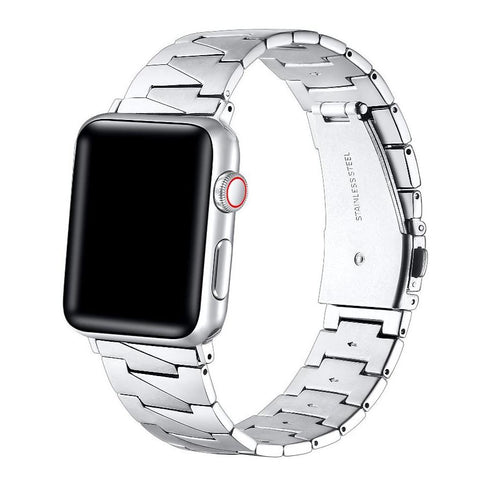 Posh Tech Unisex Silver Scarlett Triangle Steel Band for Apple Watch |Posh Tech In Lebanon