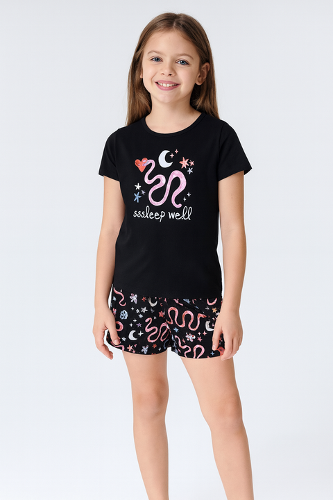 Sinsay Girl's Black Pajama Set | Sinsay In Lebanon