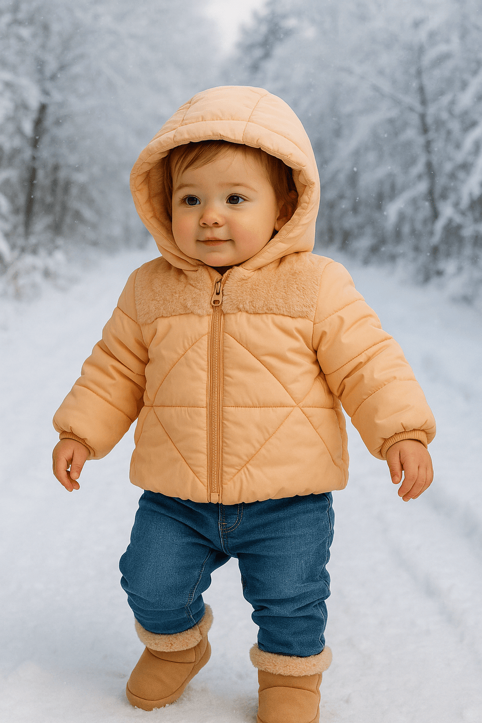 S.Oliver Baby Girl's Orange Zippered Jacket |S.Olive in Lebanon