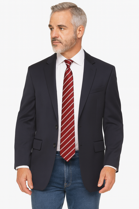 Club Room Men's Multicolor Khan Classic Stripe Tie ABL377