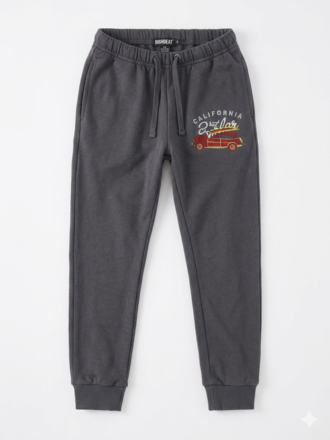 Richbear Boy's Grey Elastic Waist Pant | Richbear In Lebanon