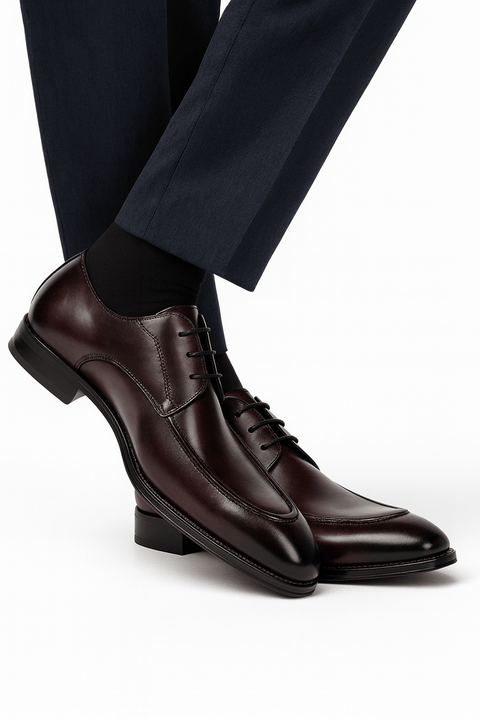 Steve Madden Men's Burgundy Leather Diogo Casual Shoes | Steve Madden In Lebanon