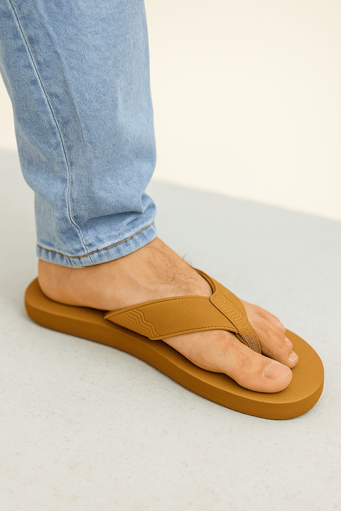Flojos Men's Tan Ola Flip Flop | Flojos  In Lebanon