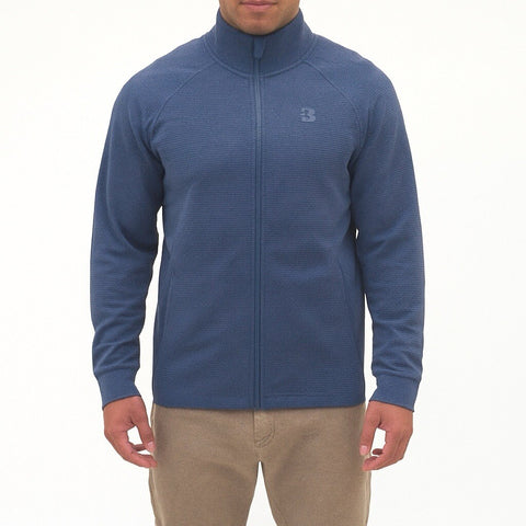 Bench Men's Blue Full Zip Jacket | Bench In Lebanon