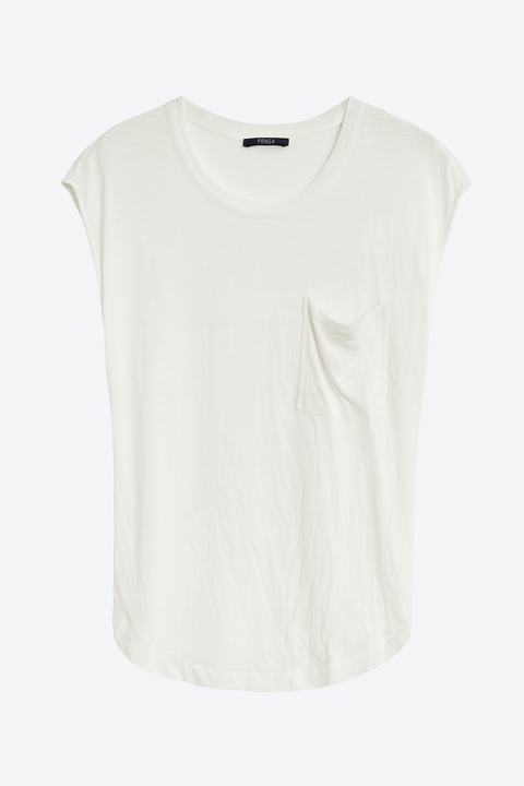 Mango Women's White Sleeveless Top| Mango in Lebanon