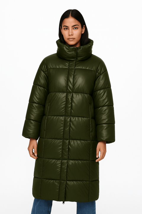 LeGer Women's Khaki Green Elia Coat |LeGer In Lebanon
