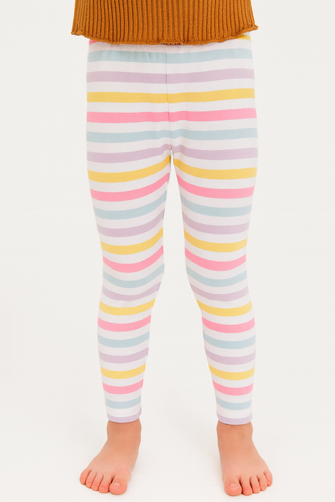 Sinsay Girl's Multicolor Leggings With A Stripe | Sinsay In Lebanon