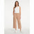 Ella Moss Women's Camel High-Rise Wide Leg Crop Pants