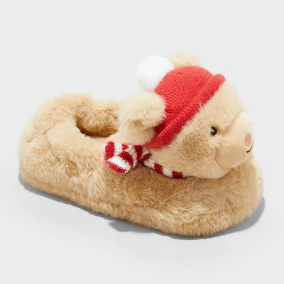 Wondershop Kid's Holiday Teddy Bear Character Slippers | Wondershop In Lebanon