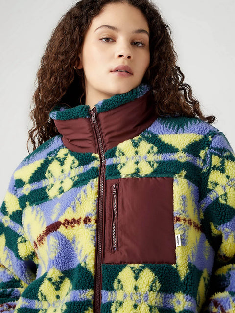 Wrangler Women's Multicolor Zipped Chest Pocket Jacket | Wrangler In Lebanon