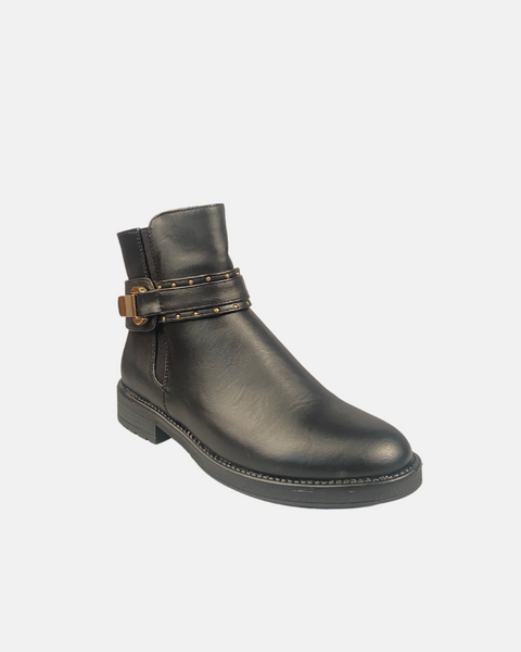 Lora Ferres Women's Black Boots SI605 (shr)