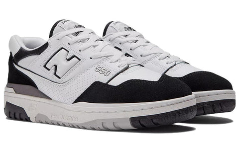 New Balance Unisex White & Black 550 Sneakers | New Balance In Lebanon